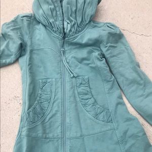 Prairie Underground Long Cloak Hoodie size small